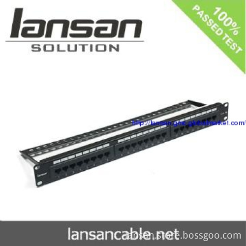 Cat5e UTP 24 ports rj11 patch panel